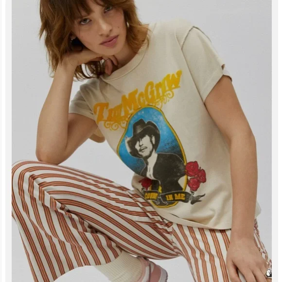 Daydreamer TIM MCGRAW COWBOY
REVERSE GF TEE Size X-Large - Picture 2 of 8